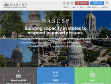 Tablet Screenshot of nascsp.org